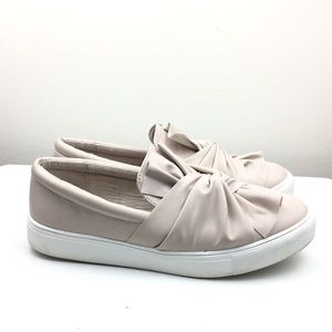 Mia blush pink slip on shoes